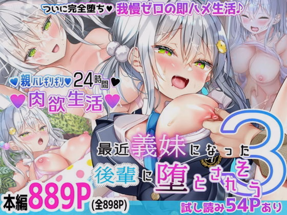 最近義妹になった後輩に堕とされそう3