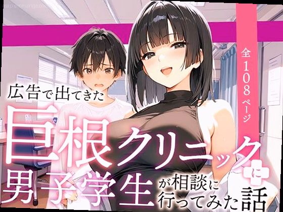 広告で出てきた巨根クリニックに男子学生が相談に行ってみた話
